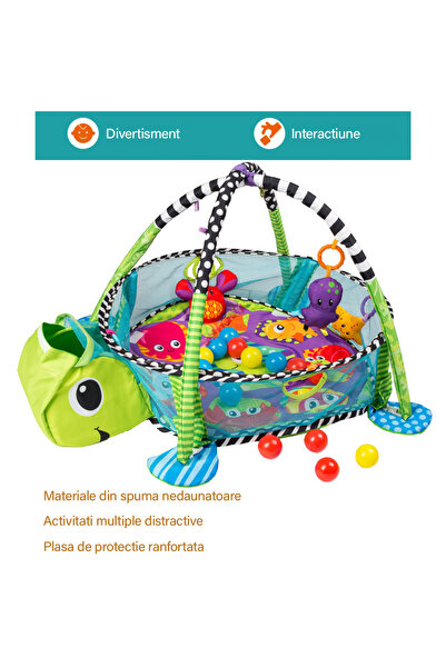 VisionHub Multifunctional interactive activity center for children and babies, 3 in 1 interactive toys,0months