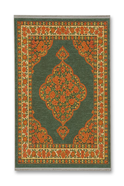 Rugs Modern Halı MOSSO Πολύχρωμο Παλαιοπρεπές Θεματικό Σχέδιο Υφαντή Βάση Μον...