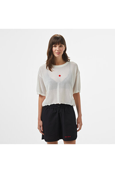 United 4 UNITED4 Kadın Beyaz Triko