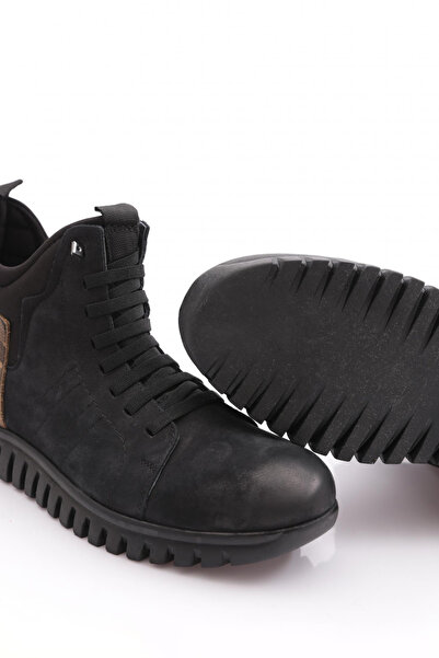 DGN 4683 Ανδρικά μποτάκια με κορδόνια