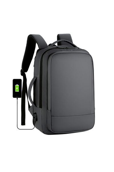 VisionHub Multifunctional Backpack,Waterproof, Breathable and Spacious,with USB Charging Port, Business/Travel