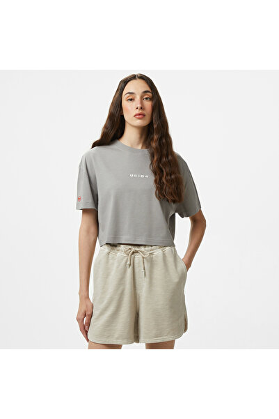 United 4 United4 Comfort Women's Gray Crop T-Shirt