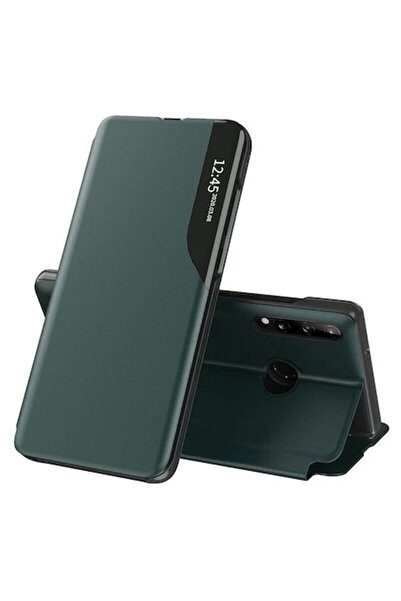 Air On Husă pentru Samsung Galaxy A20s, AIR Grip, A64, piele, verde închis