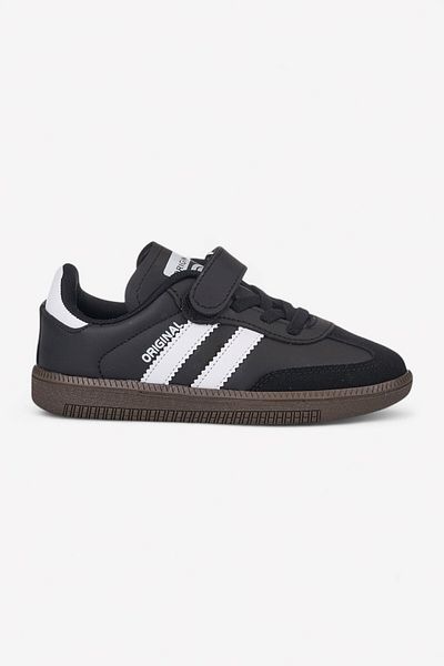 Nstil Daily Unisex Children's Sneaker Lace-Up Lightweight Flexible Non-Slip Sole Shoes 105