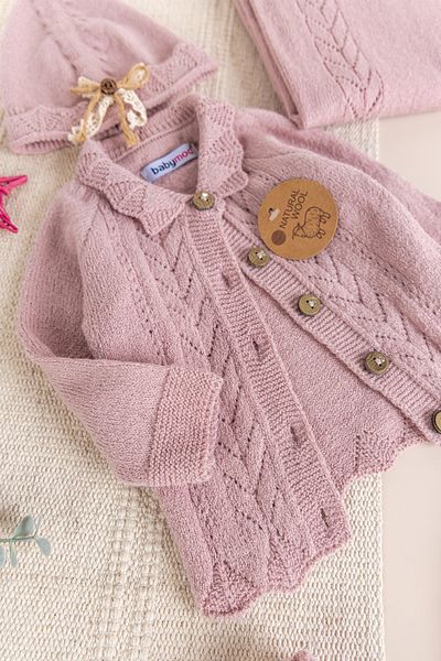 Babymod Knitwear Baby Girl Hospital Release Gift Baby Set