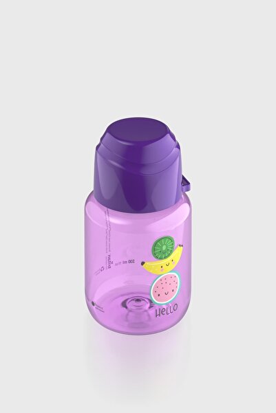 Renga Moi Baby Patterned 330 ml Tritan Bottle 912061 Purple