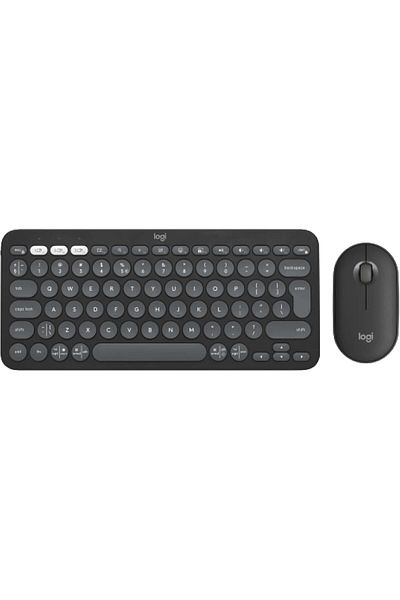 logitech لوحة مفاتيح وفأرة Pebble 2 كومبو