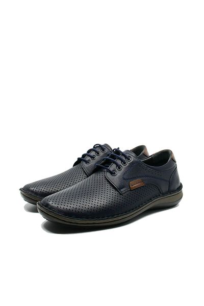 GORETTI Men's Summer Moccasins Blue
