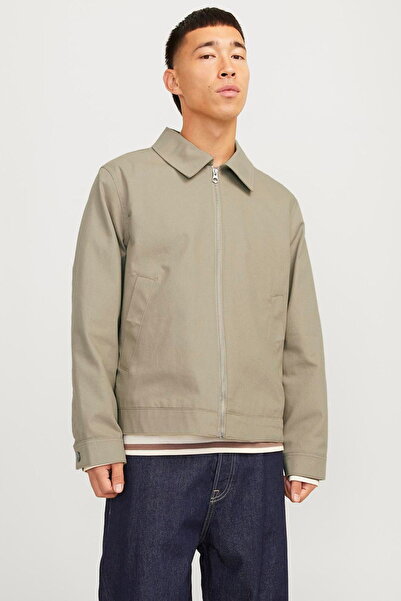 Jack & Jones Men's Zipper Closure Windproof Jacket - Boston