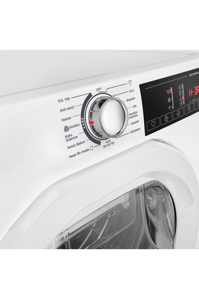 Hoover HRE 9N2TE-17 9 kg Wi-Fi Bağlantılı Isı Pompalı Kurutma Makinesi