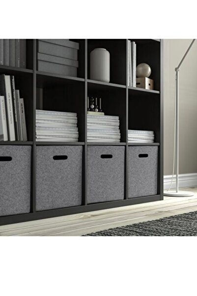 IKEA Bladdra Box, Gray, 33X38X33Cm