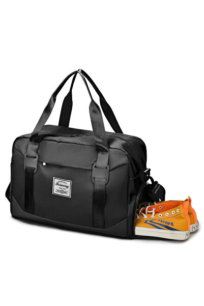 OEM Geantă de voiaj, nailon, 26 l, 45x19x32 cm, neagră