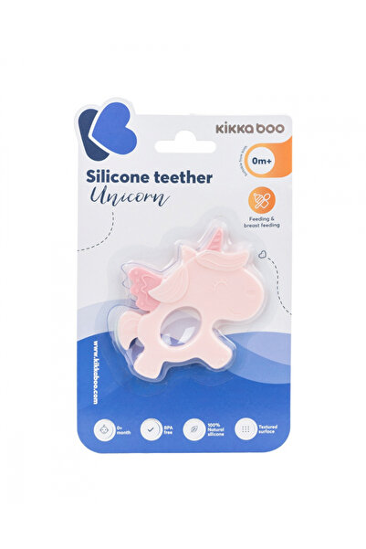Kikka Boo KikkaBoo Unicorn Pink Silicone Teething Toy