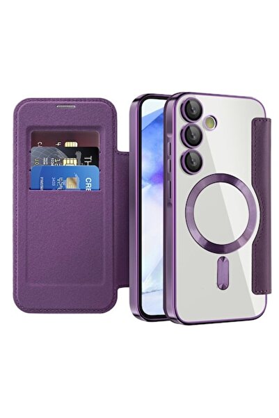 Danex Защитен калъф за Samsung Galaxy A55 5G, SmartMag Book Case, C9, -кожа, ...