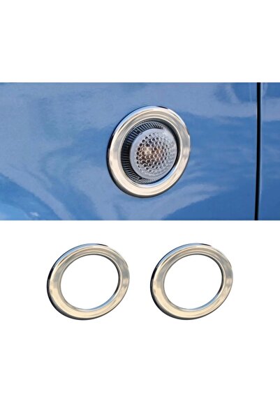 MYTUNİNG Ford Courier Krom Sinyal Çerçeve 2 Prç 2014 Üzeri P. Çelik