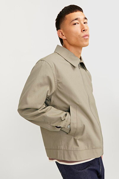 Jack & Jones Men's Zipper Closure Windproof Jacket - Boston