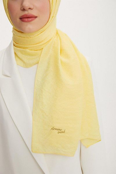 Armine Outlet, Organic Cotton Shawl - 562 - Yellow