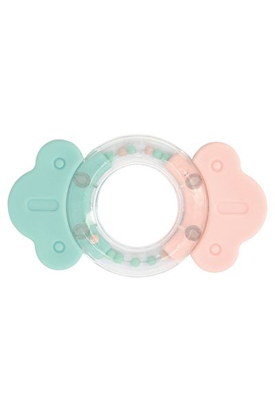 Kikka Boo Teething toy with rattle Bonbon Pink