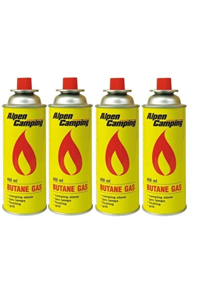 Alpen Set 4 rezerve gaz butan 227 grame,