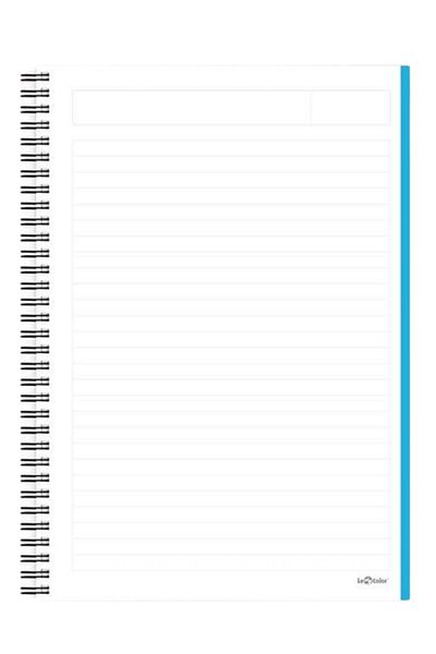 Le Color Set of 3 School Notebooks A4 2 Ruled1 Checkered