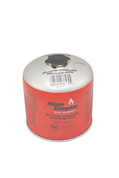 Alpen 500g / 877ml Gas Cylinder, 7/16 Thread Reserve
