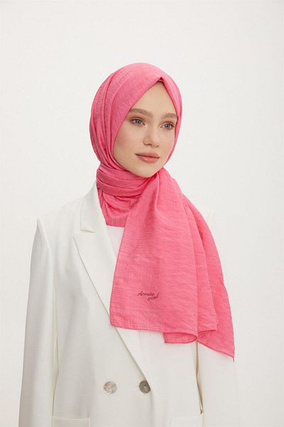 Armine Outlet, Organic Cotton Shawl - 565 - Fuchsia