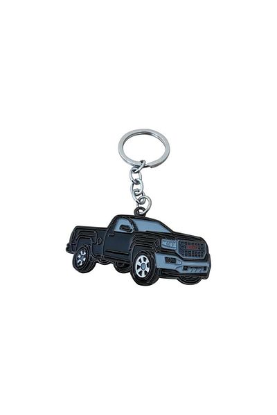 Generic Pickup Truck Keychain – Durable Metal Alloy Design, Metal Alloy Pickup Truck Keychain