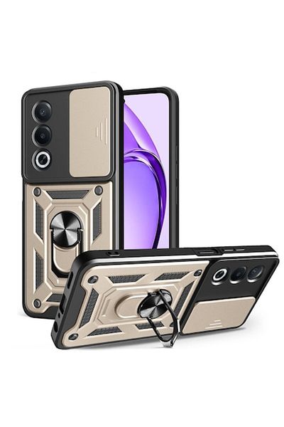Tim Protective Case for Oppo A80 5G, P60, Thermoresistant Plastic, Supreme Gold