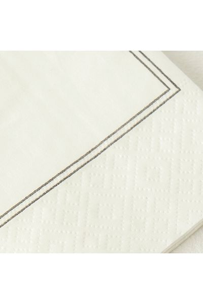 Bella Maison Celebrate 100 Paper Napkins White (33X33 cm)