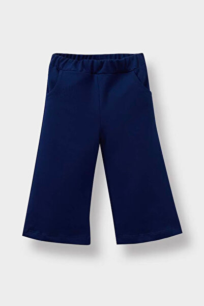 DeFacto 2-Pack Soft Furry Inside Sweatshirt Sweatpants Navy Blue Baby Girl Bottom-Top Set F3744A5/Nv42