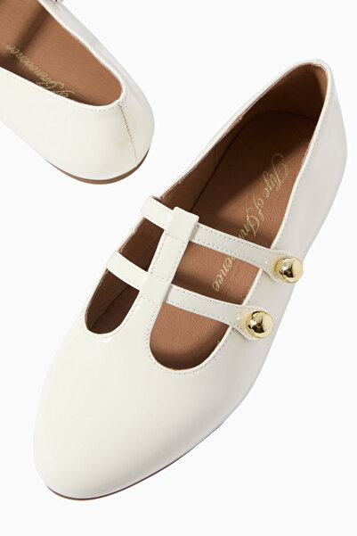 AGE OF INNOCENCE Kids Lory Gerçek Patent Deri Çocuk Babet