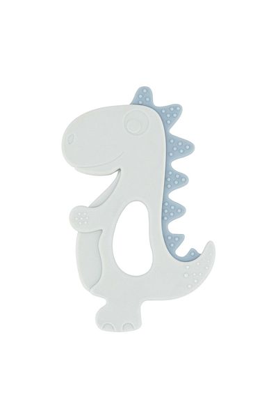 Kikka Boo KikkaBoo Dinosaur Blue Silicone Teething Toy