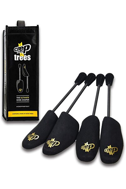 CREP PROTECT أشجار الأحذية المثالية (زوجان)، أسود، مقاس واحد