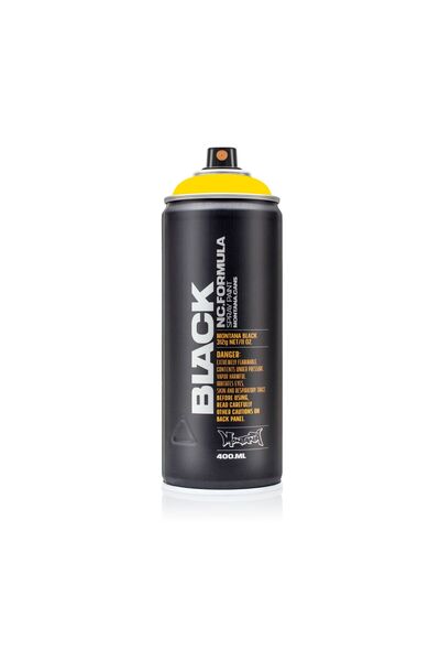 OEM Black, 1025 Kicking Yellow, Montana, 400 ml
