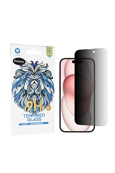 Danex Ecran de protecție din sticlă pentru iPhone 15, T30, sticlă de protecți...