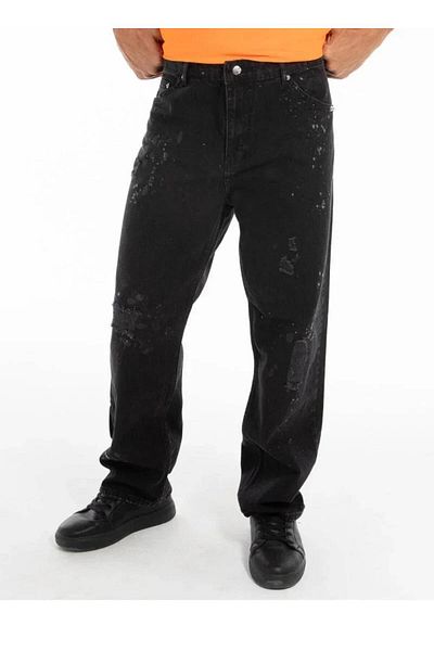 Flashmobnation Jeans with Chain Details