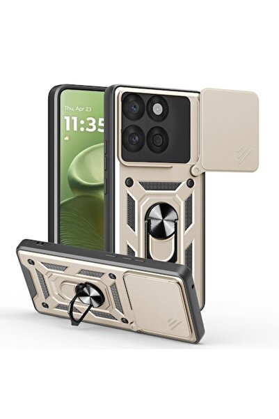 Danex Husă de protecție pentru Motorola Edge 60 / Edge 60 Fusion, CamShield V58 TPU Gel, Auriu