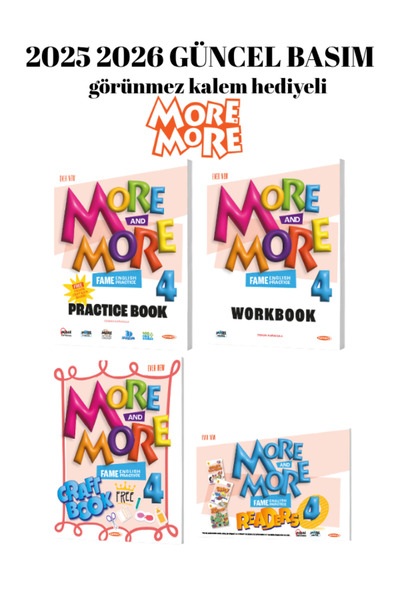 Fenomen Yayıncılık MORE MORE 4.SINIF PRATICE BOOK