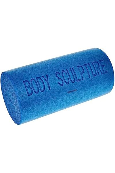 BODY SCULPTURE Foam Roller B3 Round in Blue Color, Plastic