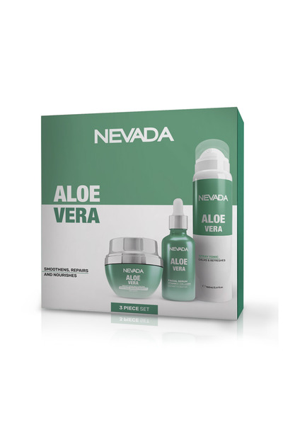 NEVADA مجموعة العناية بالوجه بالصبار من نيفادا