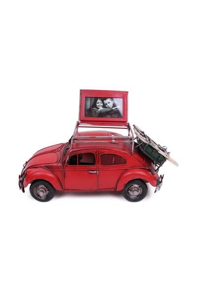 musellife Decorative Metal Car with Frame and Money Box Gift (3398S) (491491)