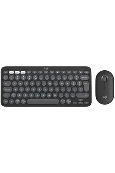 logitech لوحة مفاتيح وفأرة Pebble 2 كومبو
