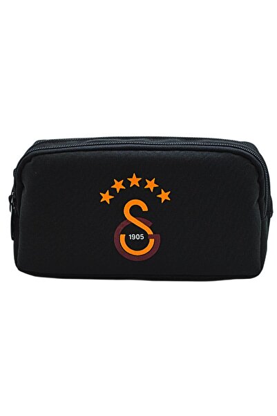 Galatasaray 2 Bölmeli 5 Yıldızlı Arma Kalemlik Siyah (25692)