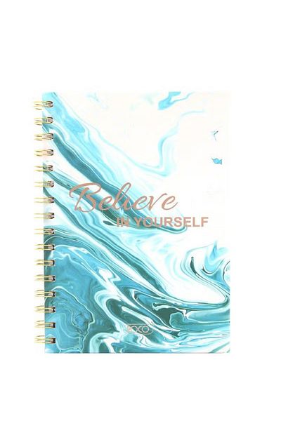 Roco Notebook "Believe in Yourself" | A5 Size, 80 Sheets