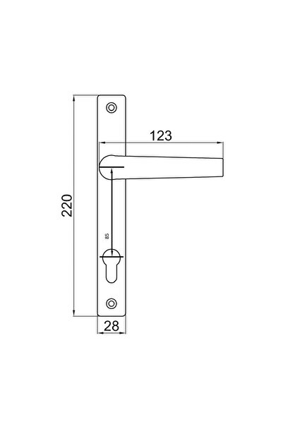 Z-Tools Mâner+Prag Y 85 Thermopan V.Negru (T110+2M5X80) GMS