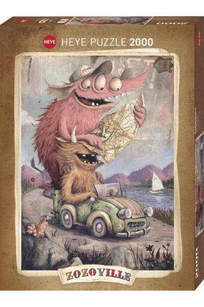 Heye Puzzle 2000 piese Road Trippin