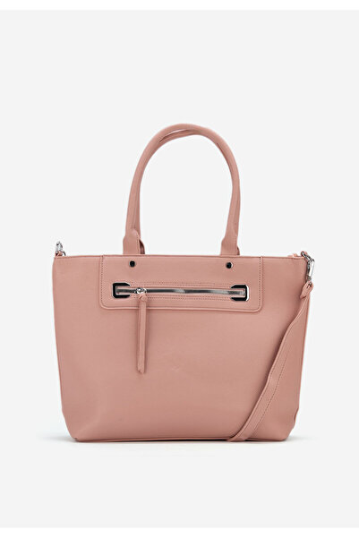 B T Shoes Růžová kancelářská kabelka Novidia