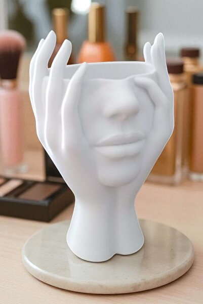 フェイスプレイヤー アクセサリーセット ディープホワイト Polyresin Beyaz Makyaj Organizerı Fiyatları Trendyol