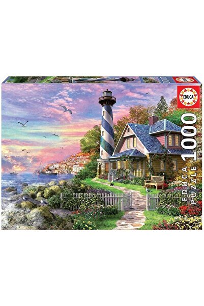 EDUCA Puzzle 1000 piese Lighthouse in Rock Bay
