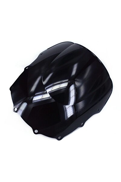 EVO MOTORS Parbriz Fumuriu Kawasaki ZZR 400 600 an 1993-2007 Negru geam